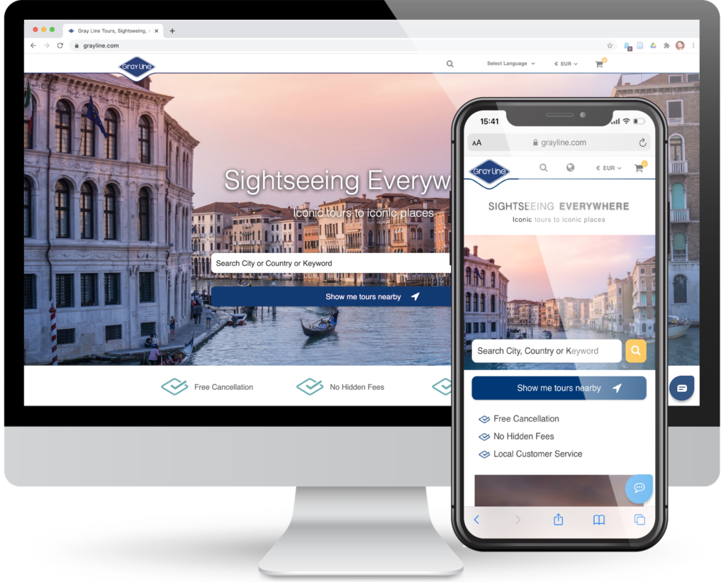 travel agency website cms